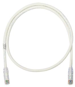 Патч-корд Panduit NK6PC3MY вилка RJ-45-вилка RJ-45 кат.6 3м белый