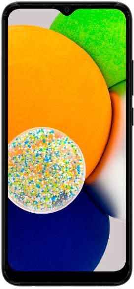 Смартфон Samsung SM-A035F Galaxy A03 32Gb 3Gb черный моноблок 3G 4G 6.5" 720x1600 Android 10 48Mpix 802.11
