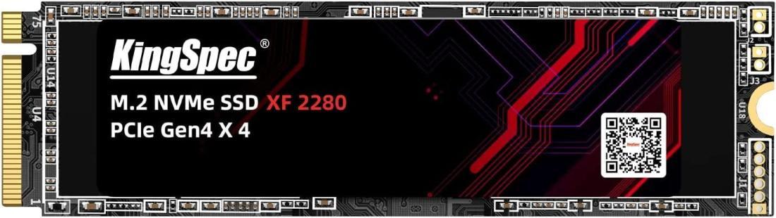 Накопитель SSD Kingspec PCI-E 4.0 x4 512Gb XF-512 M.2 2280