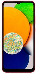 Смартфон Samsung SM-A035F Galaxy A03 32Gb 3Gb красный моноблок 3G 4G 6.5" 720x1600 Android 10 48Mpix 802.11