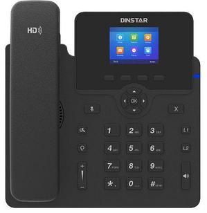 Телефон IP Dinstar C62G черный