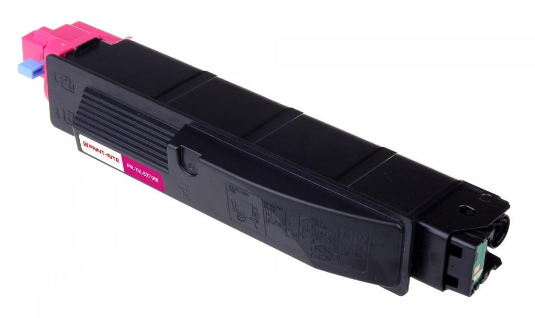 Картридж лазерный Print-Rite TFKAMSMPRJ PR-TK-5270M TK-5270M пурпурный (6000стр.) для Kyocera Ecosys
