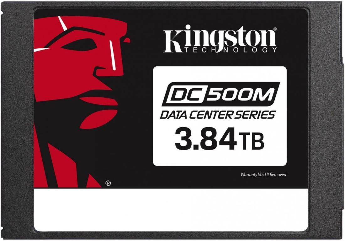 Накопитель SSD Kingston SATA III 3.84Tb SEDC500M/3840G DC500M 2.5" 1.3 DWPD