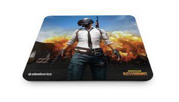 Коврик для мыши Steelseries QcK+ PUBG Erangel Edition рисунок 450x400x2мм