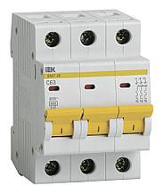 Выключатель автоматический IEK ВА47-29 MVA20-3-063-C 63A тип C 4.5kA 3П 400В 3мод белый (упак.:1шт)