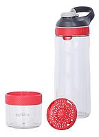 Бутылка Contigo Cortland Infuser 0.72л прозрачный/красный пластик (2095014)