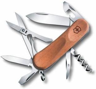 Нож перочинный Victorinox EvoWood 14 (2.3901.63) 85мм 12функц. дерево карт.коробка