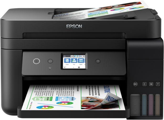 МФУ струйный Epson L6290 A4 Duplex Net WiFi USB RJ-45 черный