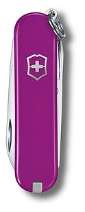 Нож перочинный Victorinox Classic Tasty Grape (0.6223.52B1) 58мм 7функц. блистер