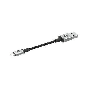 Кабель Mophie USB-A to Lightning. Длина 9см. Цвет черный.