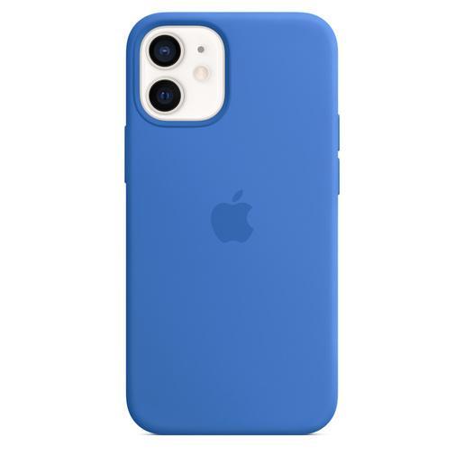 Apple iPhone 12 mini Silicone Case with MagSafe Capri Blue Силиконовый чехол MagSafe для IPhone 12 mini цвета