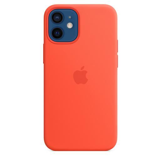 Apple iPhone 12 mini Silicone Case with MagSafe Electric Orange Силиконовый чехол MagSafe для IPhone 12 mini
