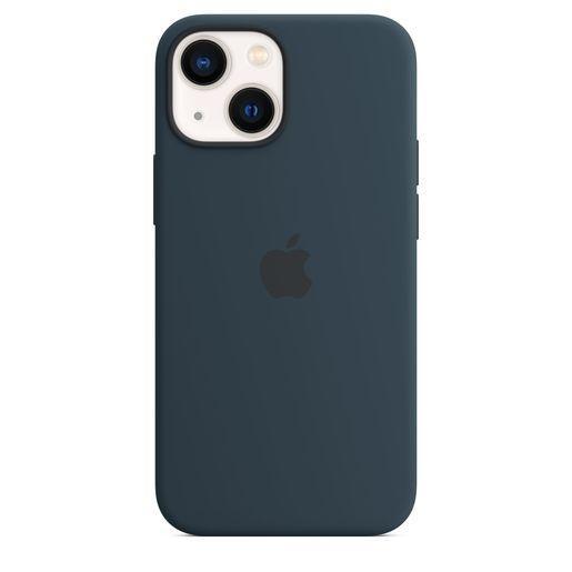 Apple IPhone 13 mini Silicone Case with MagSafe Abyss Blue Силиконовый чехол MagSafe для IPhone 13 mini цвета