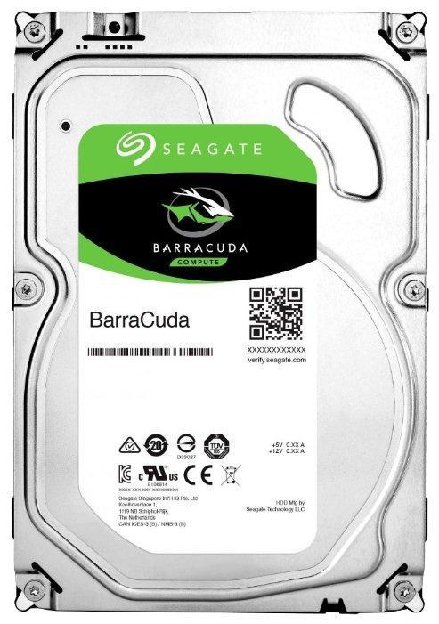 Жесткий диск Seagate SATA-III 2Tb ST2000DM008 Desktop Barracuda (7200rpm) 256Mb 3.5"