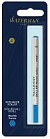 Стержень роллер Waterman (CW1964018) F 0.5мм синие чернила для ручек роллеров блистер (1шт)