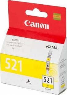 Картридж струйный Canon CLI-521Y 2936B004 желтый для Canon