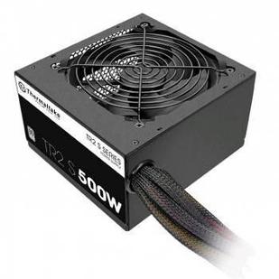 Блок питания Thermaltake ATX 500W TR2 S 80+ (24+4+4pin) APFC 120mm fan 5xSATA RTL