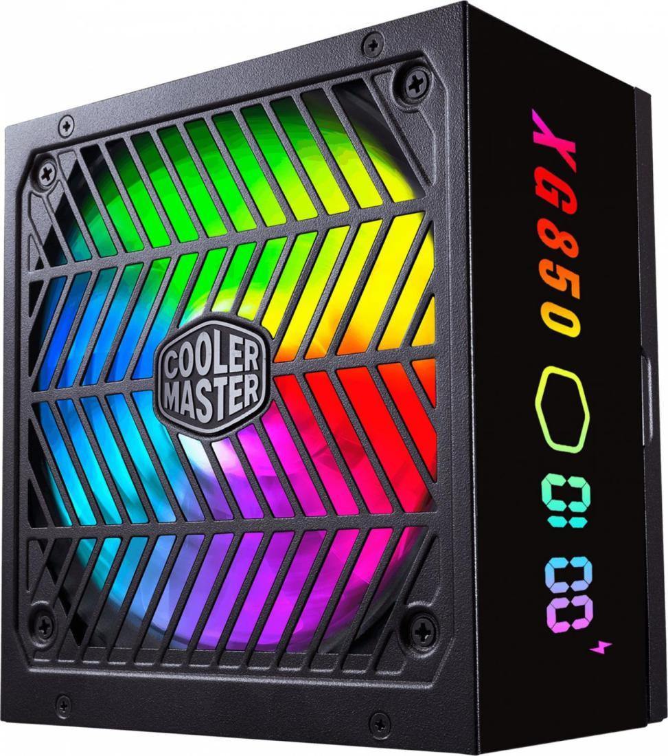 Блок питания Cooler Master ATX 850W XG850 PLATINUM Plus 80+ platinum (24+8+4+4pin) APFC 135mm fan color LED