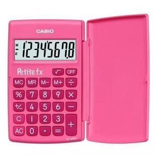 Калькулятор карманный Casio LC-401LV-PK-W-A-EP розовый 8-разр.