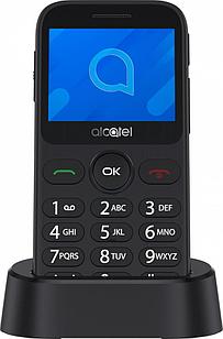 Мобильный телефон Alcatel 2020X серый моноблок 1Sim 2.4" 240x320 Nucleus 0.3Mpix GSM900/1800 GSM1900 FM