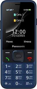 Мобильный телефон Panasonic TF200 32Mb синий моноблок 2Sim 2.4" 240x320 0.3Mpix GSM900/1800 MP3 FM microSD