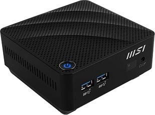 Неттоп MSI Cubi N JSL-030XRU slim PS N6000 (1.1) 4Gb SSD256Gb UHDG noOS GbitEth WiFi BT 65W черный