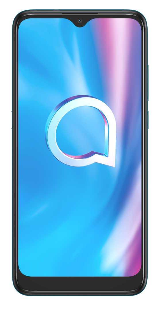 Смартфон Alcatel 5030D 1SE 32Gb 3Gb FM зеленый моноблок 3G 4G 2Sim 6.22" 720x1520 Android 10 13Mpix 802.11