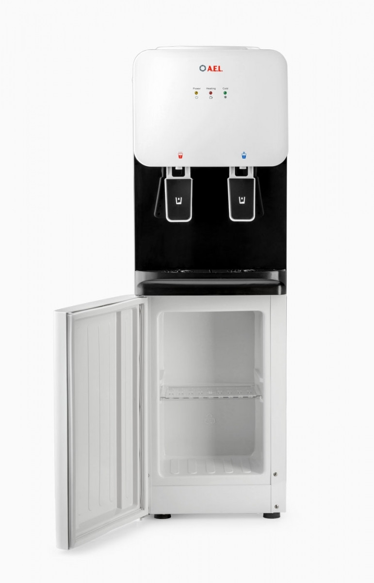 Напольный диспенсер для питьевой воды LD-AEL-85C (электронное охлаждение / нагрев / со шкафчиком) - фото 4 - id-p105511277