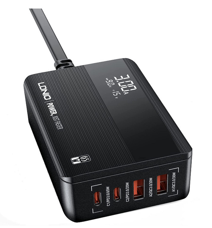 Быстрое зарядное устройство LDNIO A4808Q для USB-устройств - фото 4 - id-p105534837