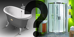Что же лучше выбрать: ванная или душевая кабина?