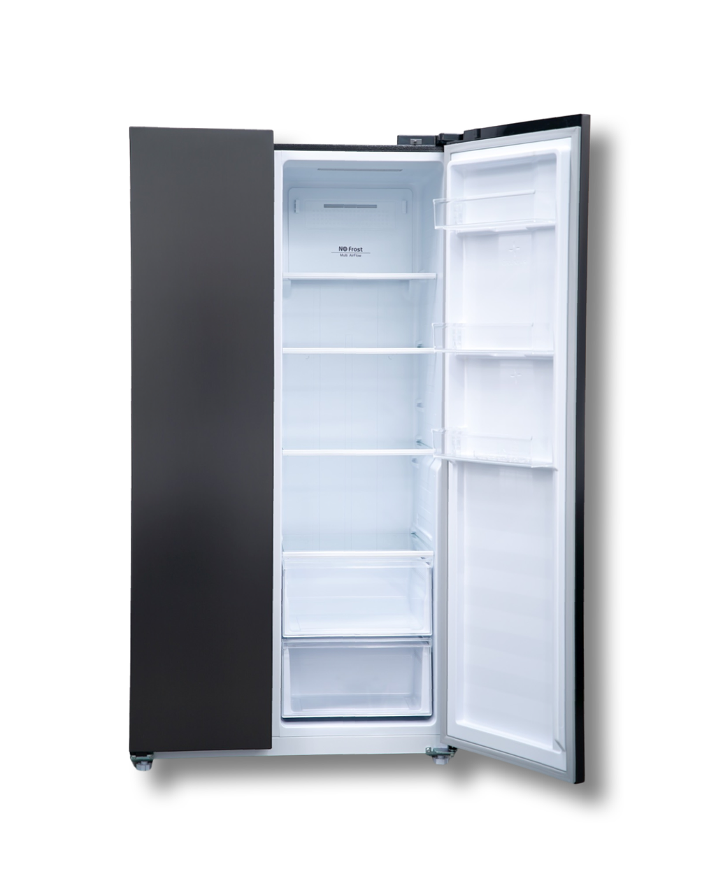 Холодильник + морозильник бытовая 525л. Черный - фото 1 - id-p105541120