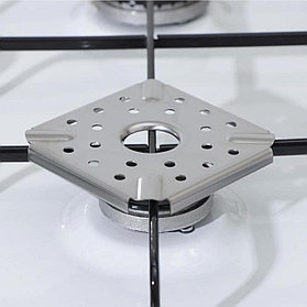 Рассекатель пламени, 9×9 см, цвет серебристый