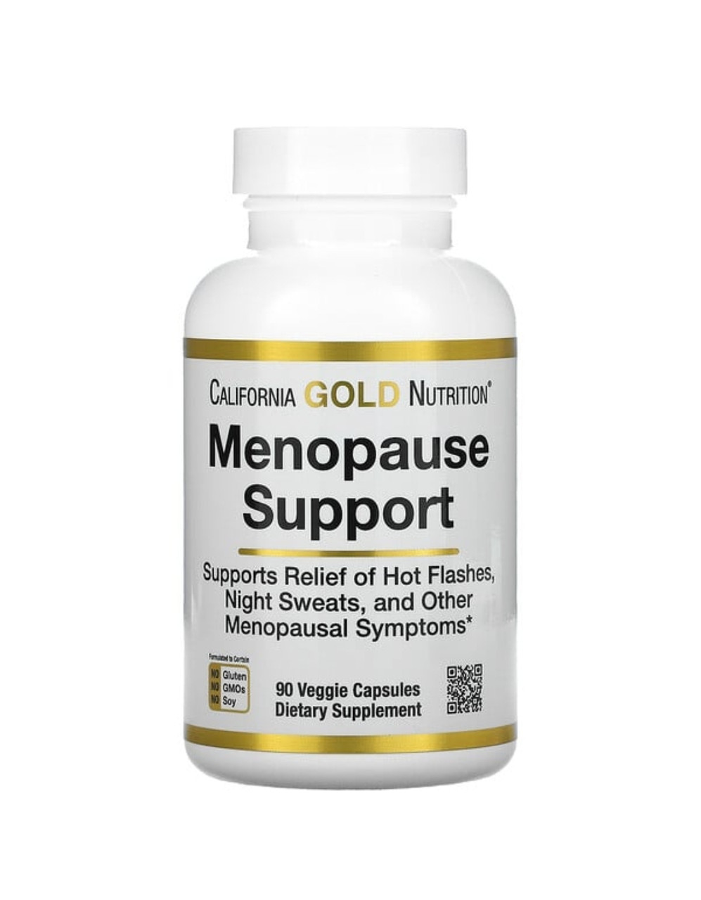 California GOLD Nutrition добавка для поддержки в период менопаузы, 90 растительных капсул - фото 1 - id-p105547188