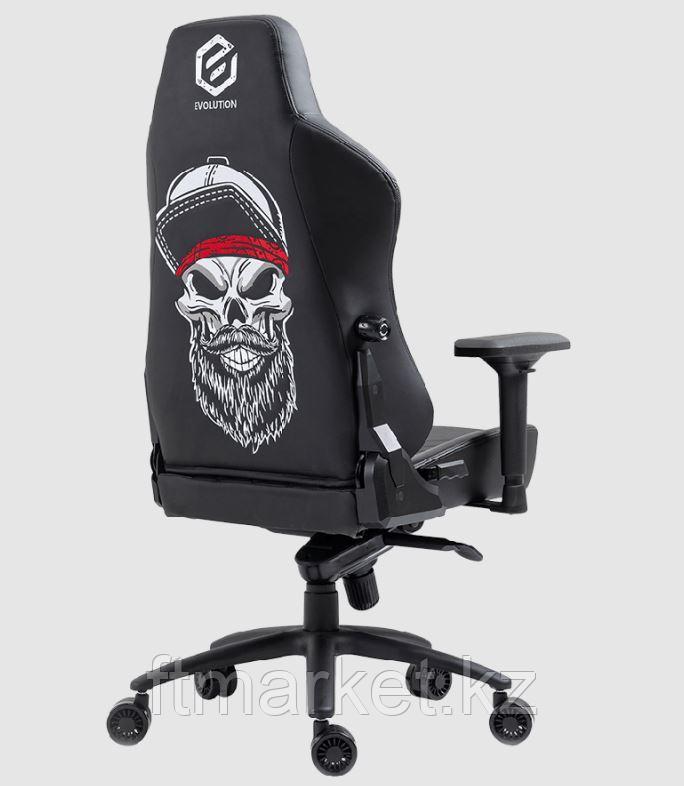 EVOLUTION GLORIOUS SKULL BUDDY ойын креслосы қара, фото 1