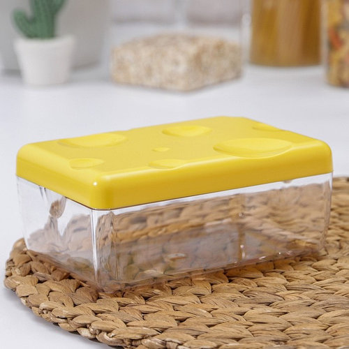 Контейнер для сыра, цвет жёлтый (id 105546903)