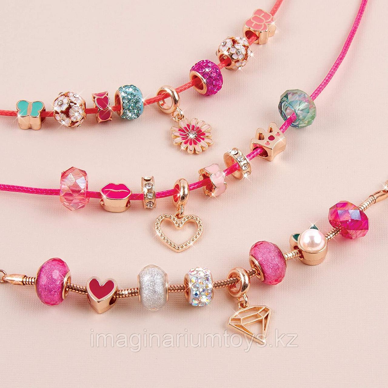 Набор для создания браслетов Make It Real Halo Charms Bracelets розовый - фото 5 - id-p105547327
