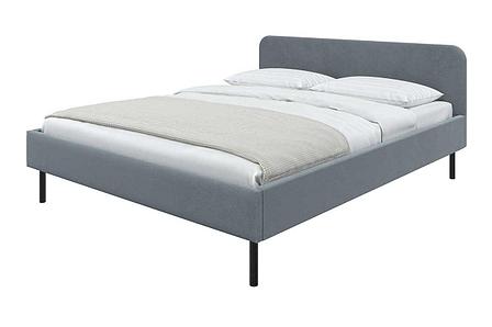 Кровать Greta серый 160х200 см, фото 2