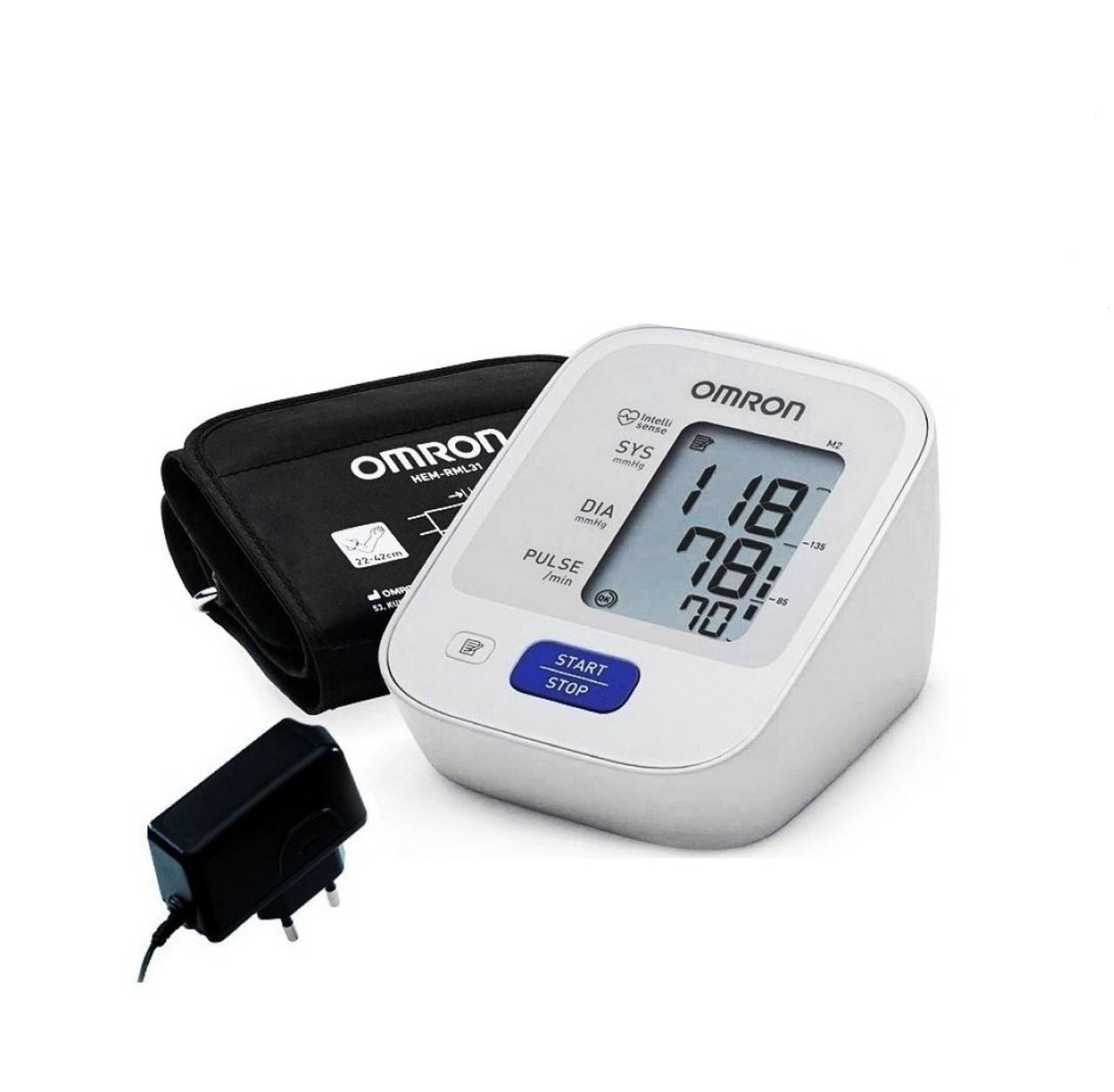 Тонометр M2 Basic 22-42 см + адаптер (Omron, Япония), фото 1