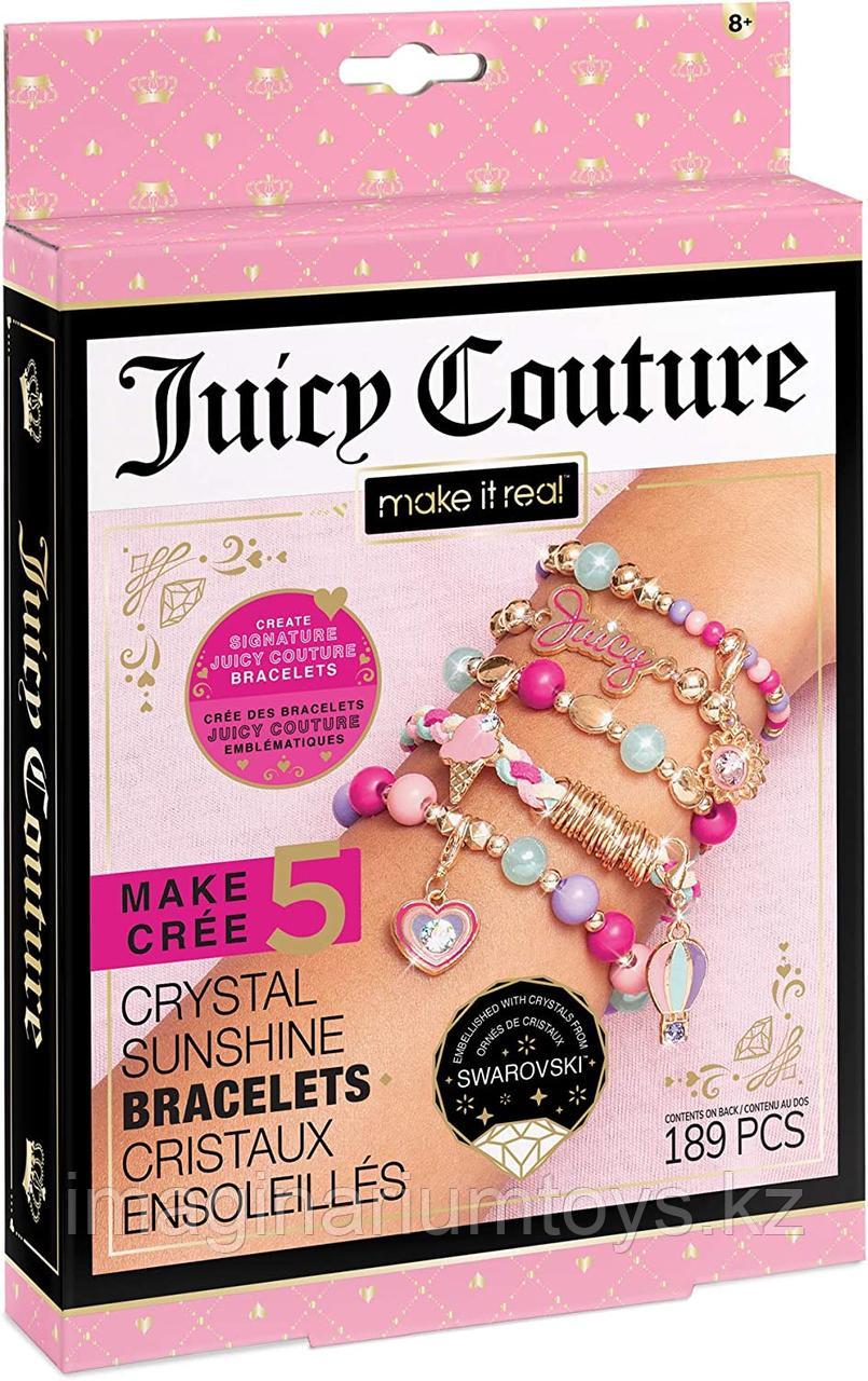 Набор для создания украшений Make It Real Juicy Couture Mini Crystal Sunshine