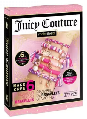 Набор для создания браслетов Make It Real Juicy Couture Mini Glamour Stacks, фото 1