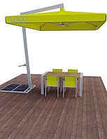 Зонт купол 3*3м на боковой опоре