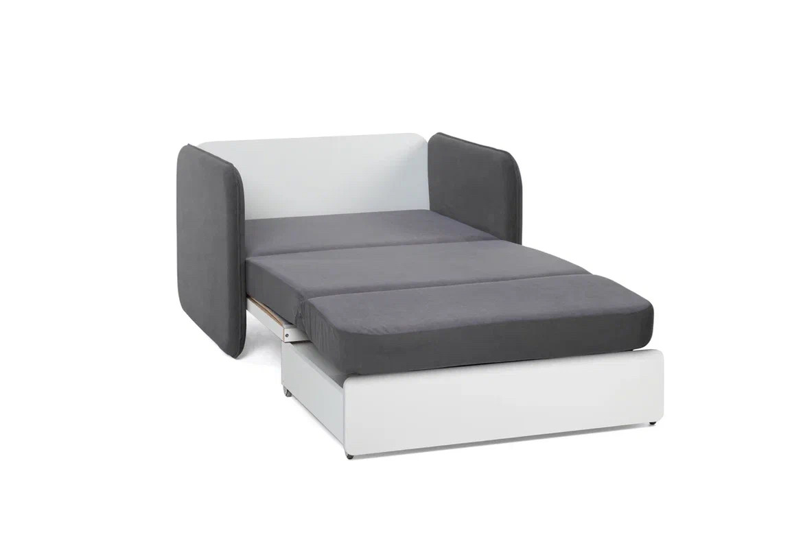 Кресло-кровать U-nix цвет шиншилла - фото 4 - id-p105549137