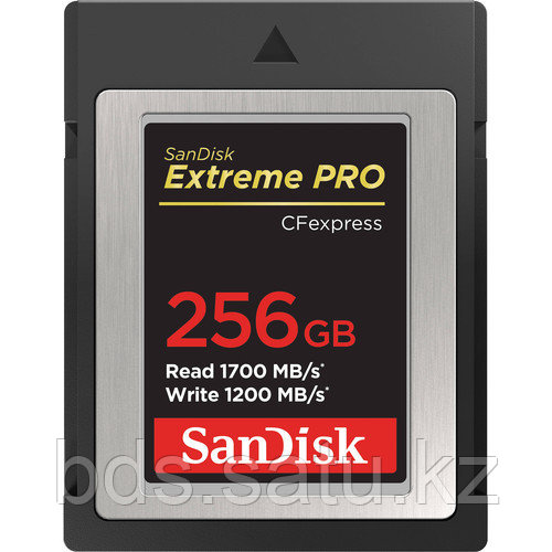 Карта памяти SanDisk 256GB Extreme PRO CFexpress Type B (1700/1200 MB/s, SDCFE-256G)