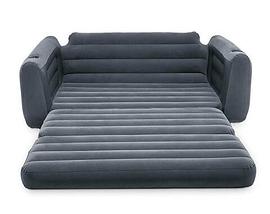 Диван-трансформер надувной раскладной INTEX PULL-OUT SOFA 66552 {203х224х66см, флоковое покрытие}, фото 4