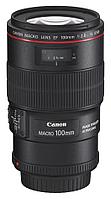 Объектив Canon EF IS USM (4514C005) 100мм f/2.8L Macro черный