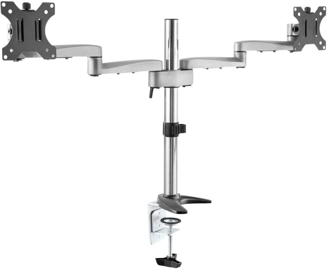 Кронштейн для мониторов Ultramounts UM 707 серебристый 13"-32" макс.8кг крепление к столешнице поворот и