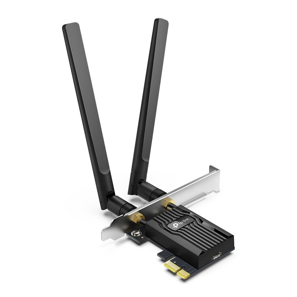 Сетевой адаптер WiFi + Bluetooth TP-Link Archer TX55E AX3000 PCI Express