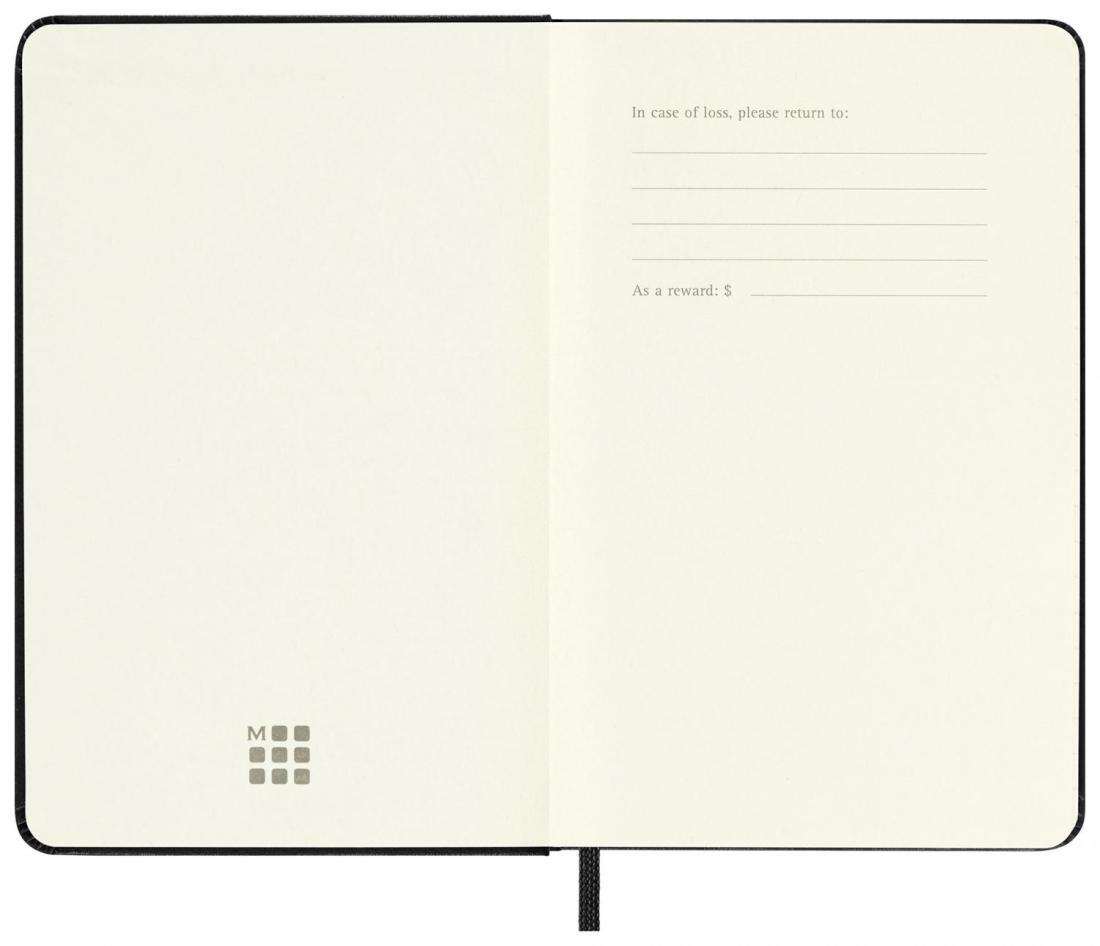 Ежедневник Moleskine CLASSIC Pocket 90x140мм 400стр. черный