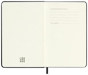 Ежедневник Moleskine CLASSIC Pocket 90x140мм 400стр. черный