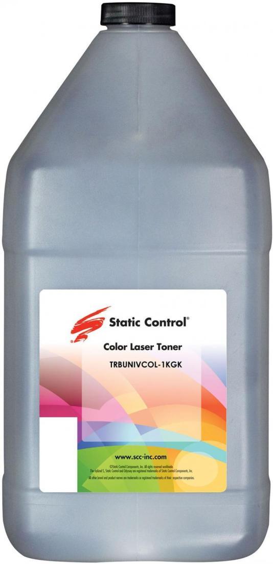 Тонер Static Control TRBUNIVCOL-1KGK черный флакон 1000гр. для принтера Brother HL 3040/3070